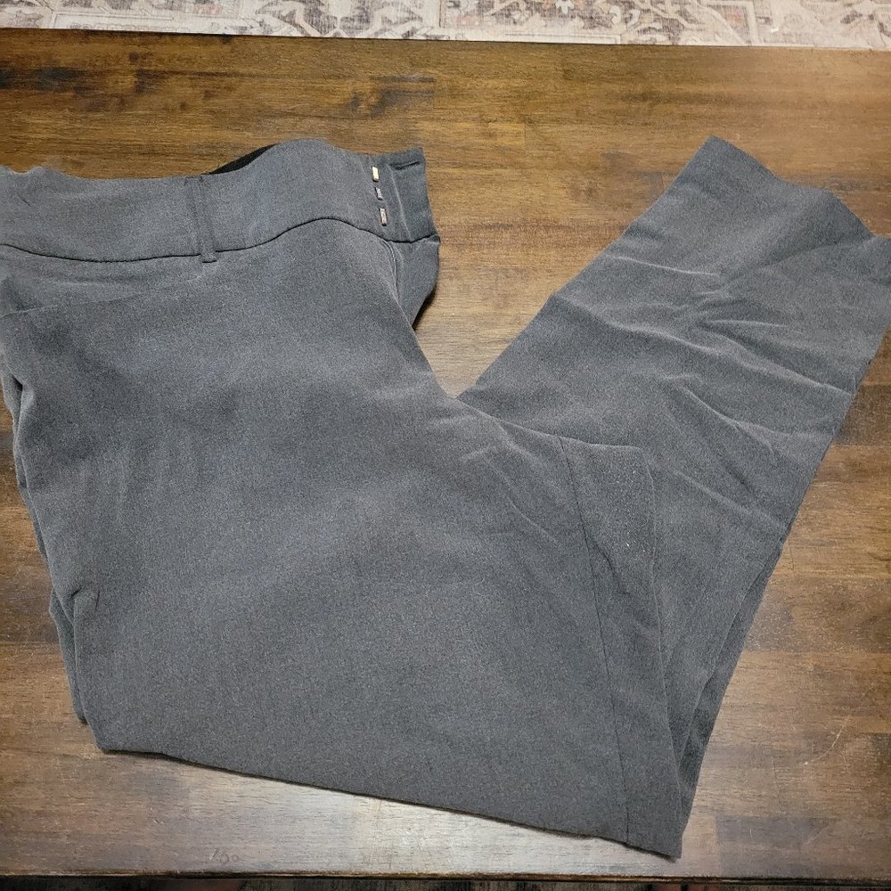 Gray dress pants
